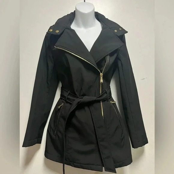MICHAEL Michael Kors Zip Trench Coat - Picture 1 of 7